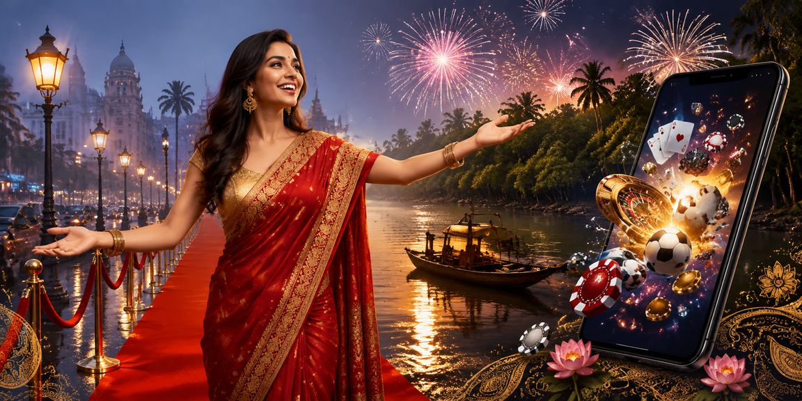 সুন্দরবন উপকূলে মোবাইলে ক্যাসিনো গেম উপভোগ করছেন ব্যবহারকারী